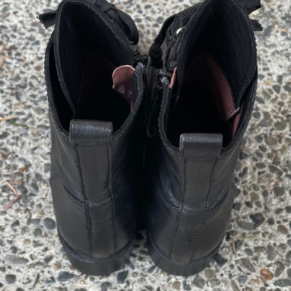 All Italian Leather Granny Boots-Size 11/Euro 42 - Picture 4 of 9